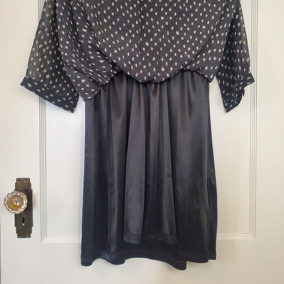 Kersh Asymmetrical Dress - Size L - Navy - Picture 5 of 7